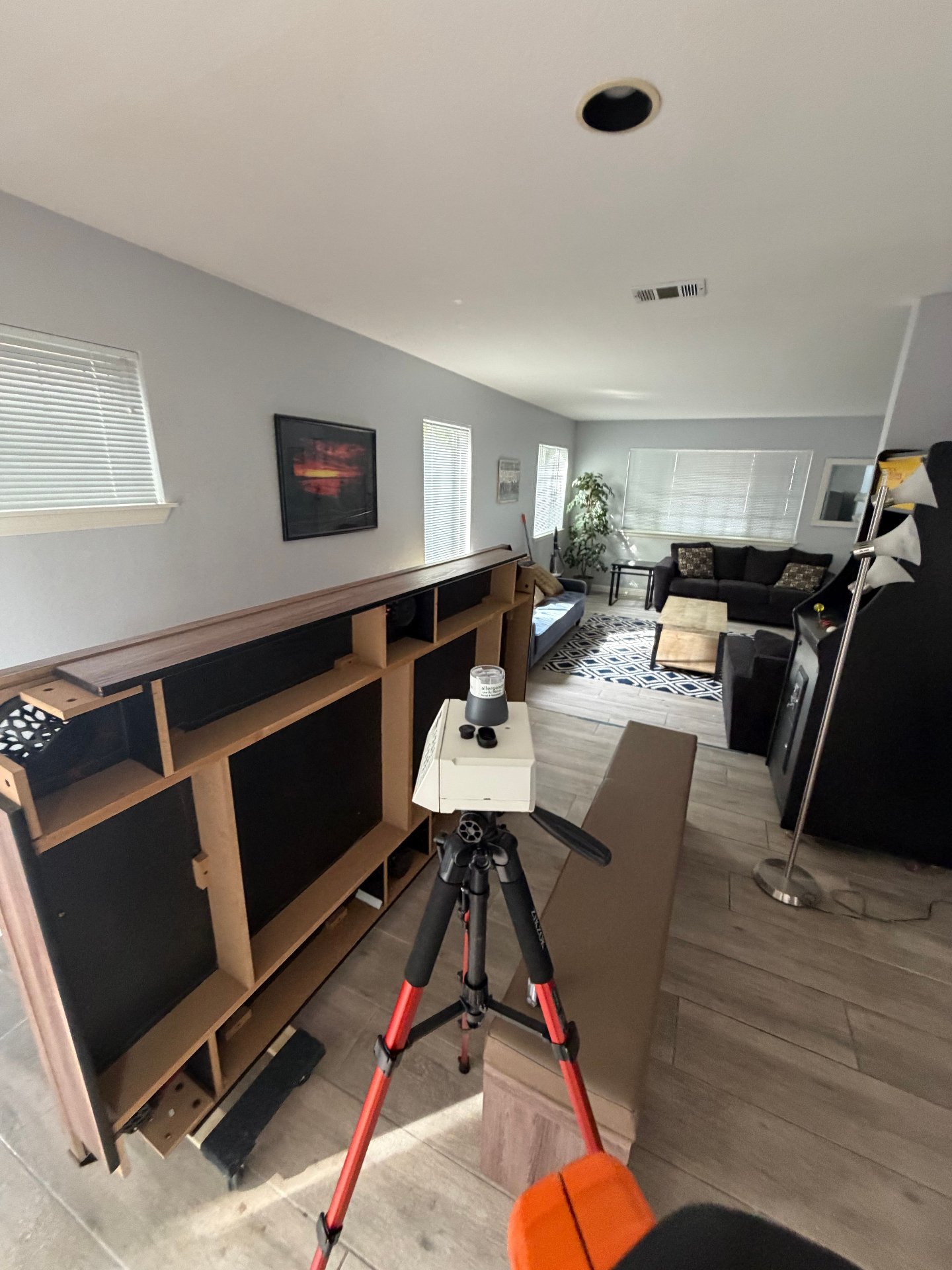 Living Room Air Sampling