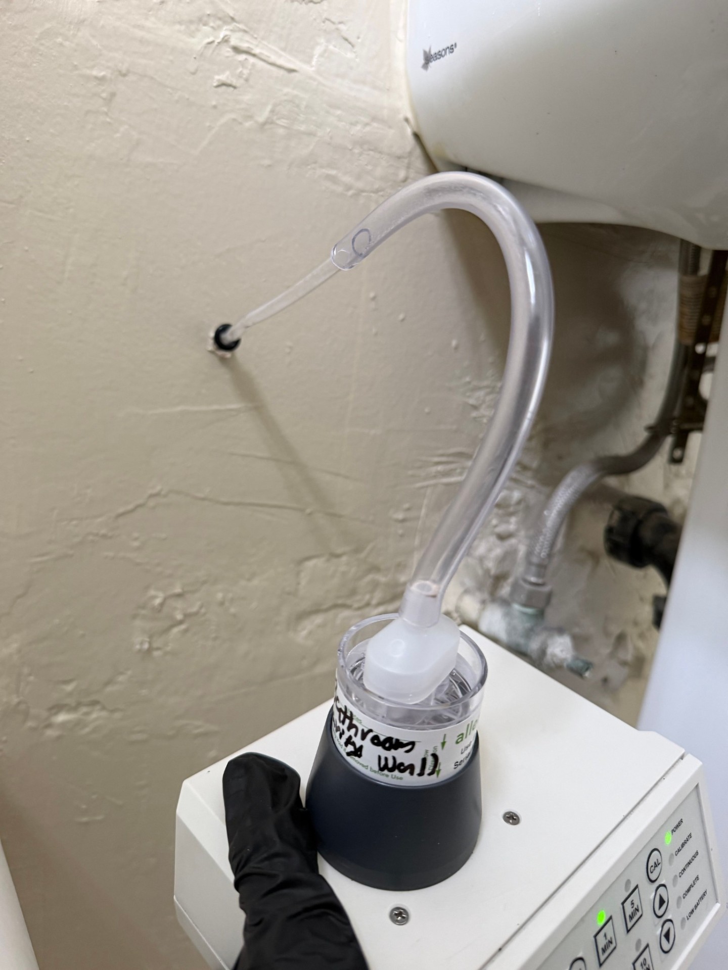 Wall Cavity Air Sample