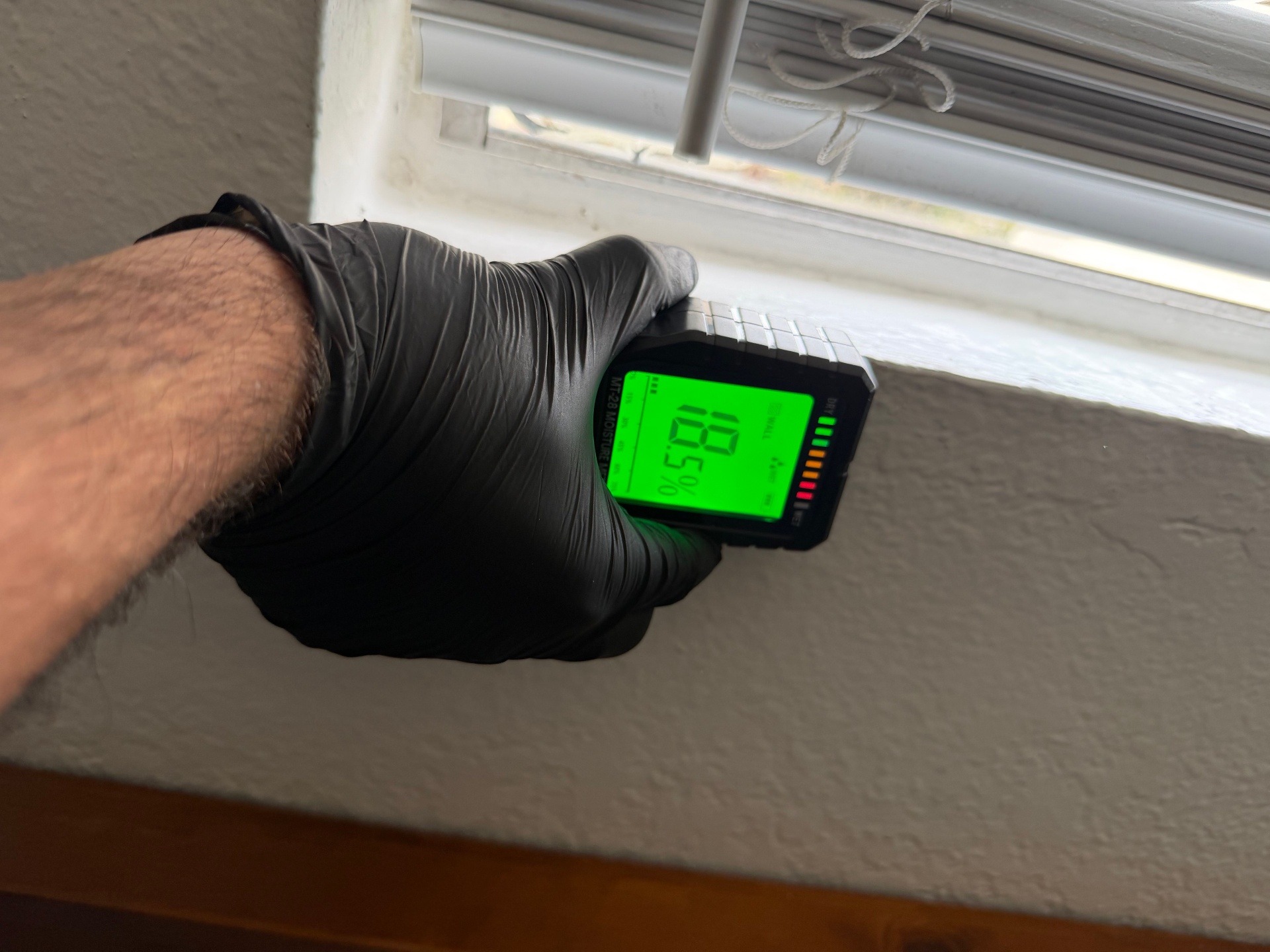 Window Sill Moisture Check